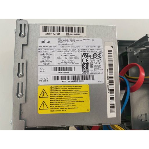 Fujitsu Esprimo D957 SFF (Sff/Core I5 6th Gen Skylake/16GB/256GB/Ssd 2 5/A Kategoria)